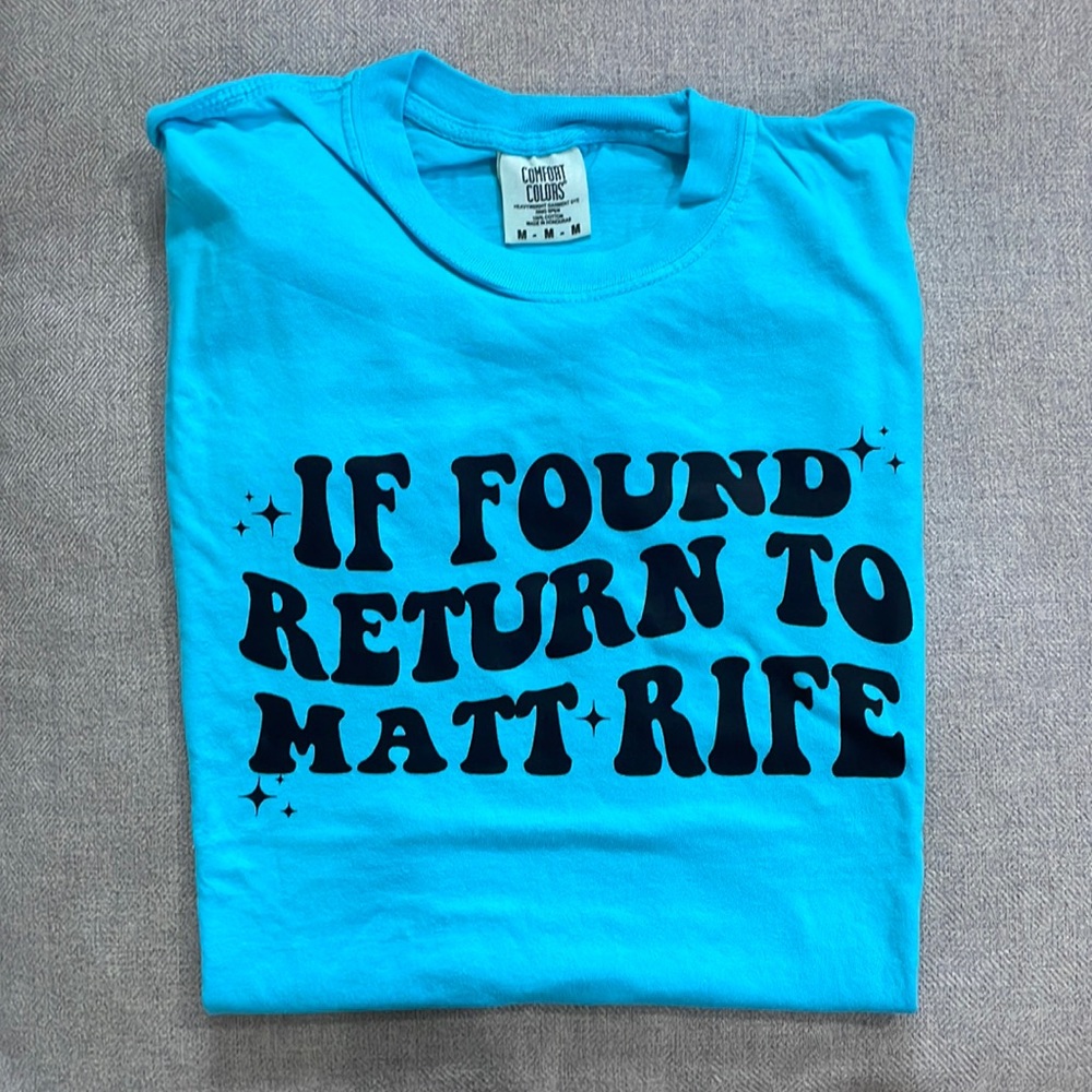 Matt Rife T-Shirt, Size Medium, Brand New